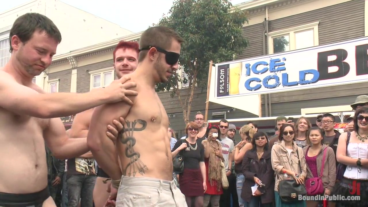 Naked and humiliated in front of thousands of people