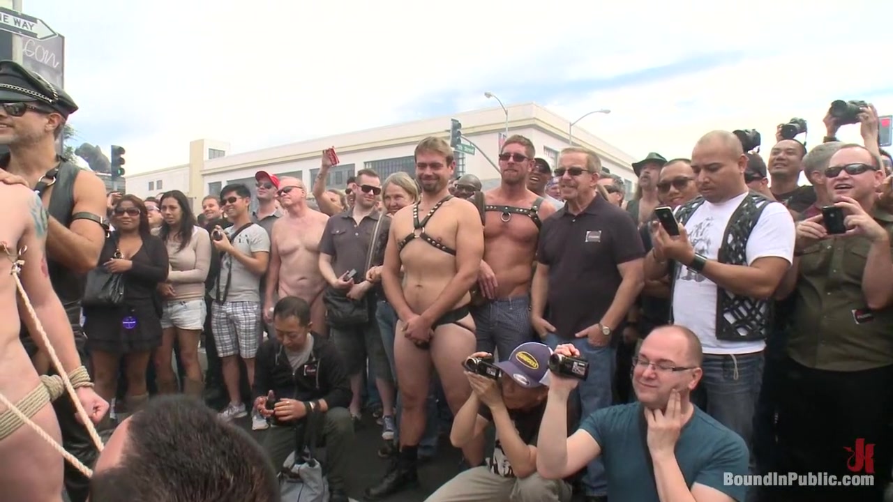 Naked and humiliated in front of thousands of people