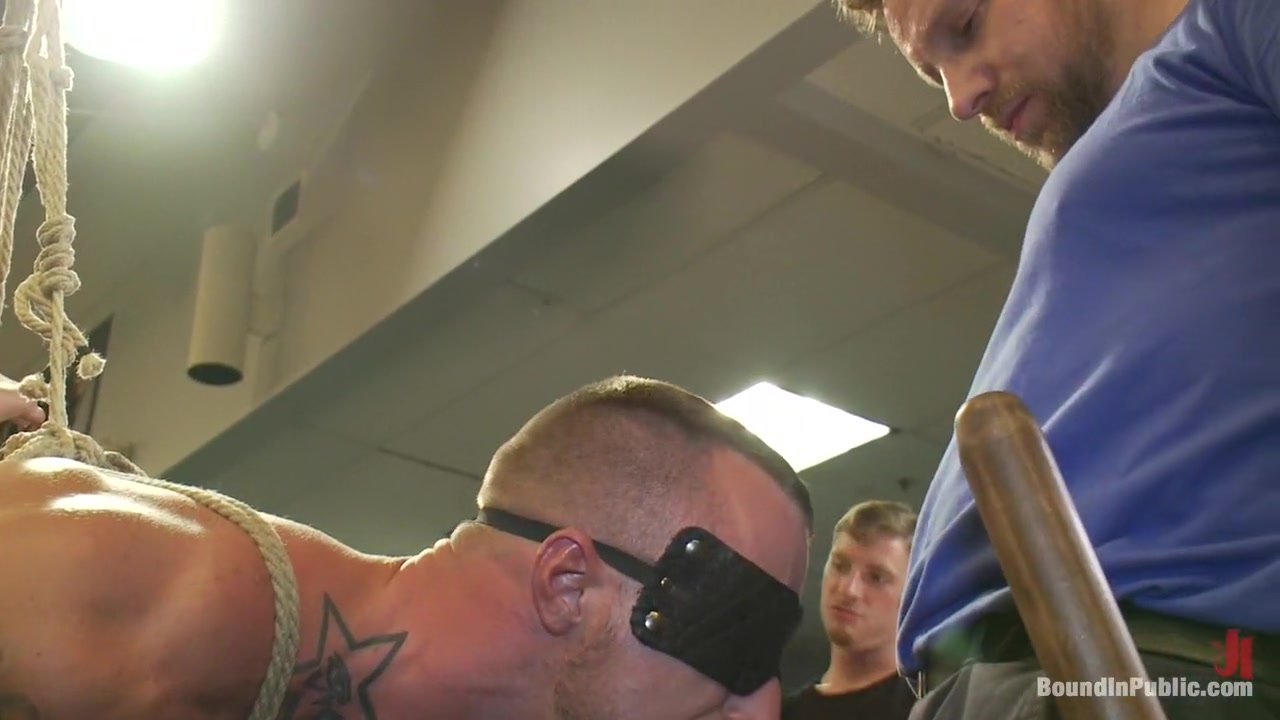 Jessie Colter gets gang banged at Mr S Leather store