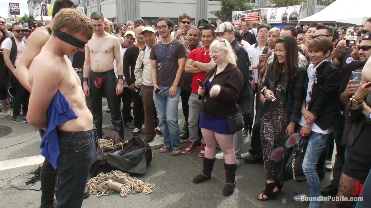 Noah Brooks gets gang fucked!