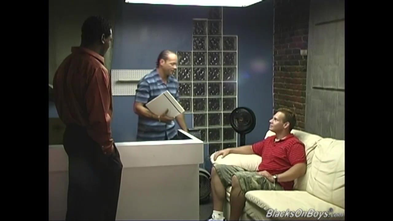 White perv gets black cock punishment