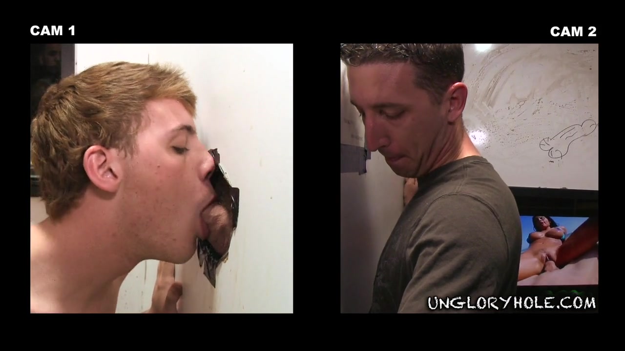 Another Guy Sticking His Cock Through The Wall - UnGloryHole