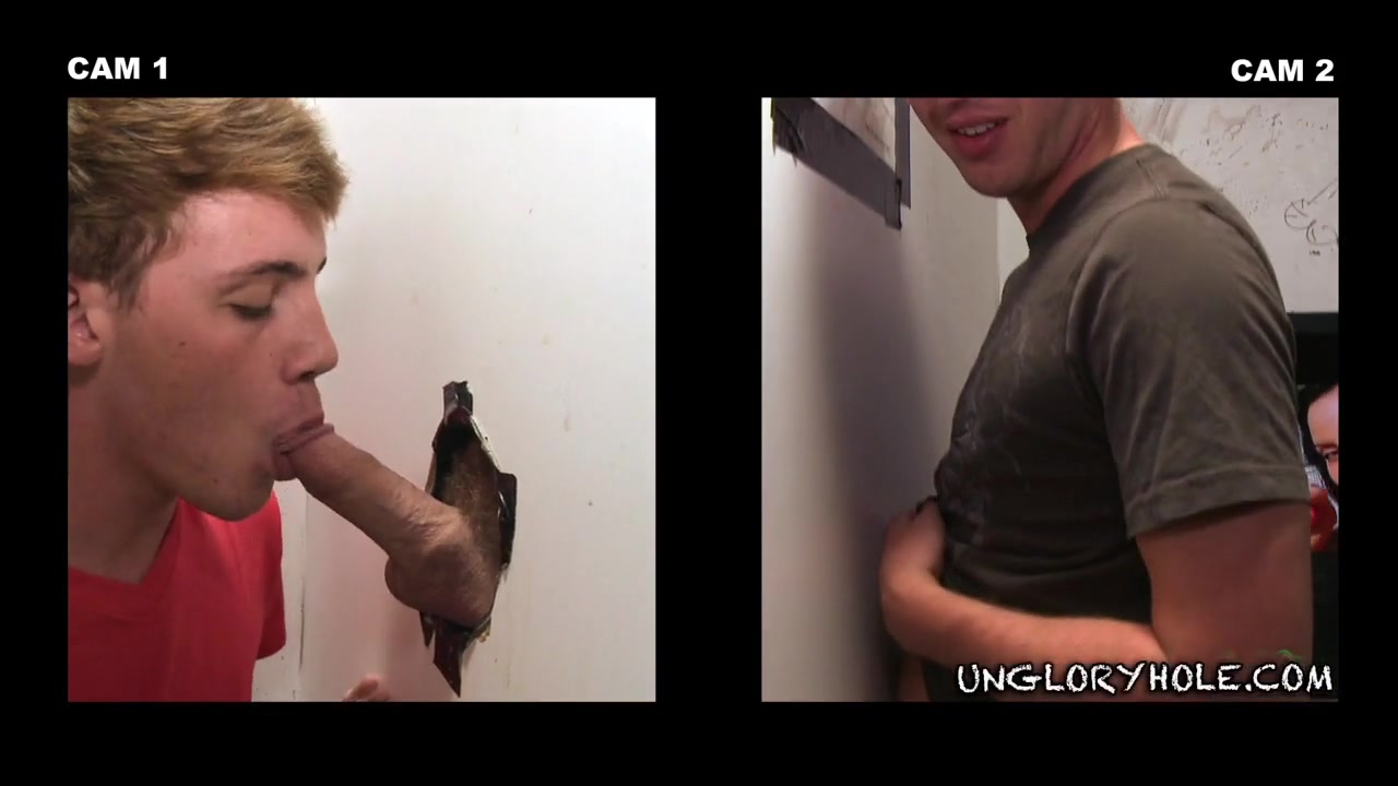 Another Guy Sticking His Cock Through The Wall - UnGloryHole