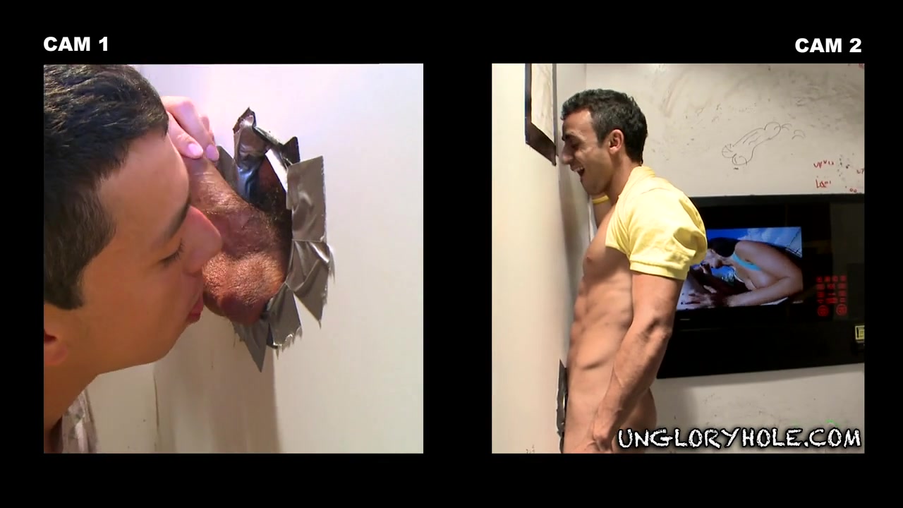 Romero Finds Out What The Ungloryhole Is - UnGloryHole
