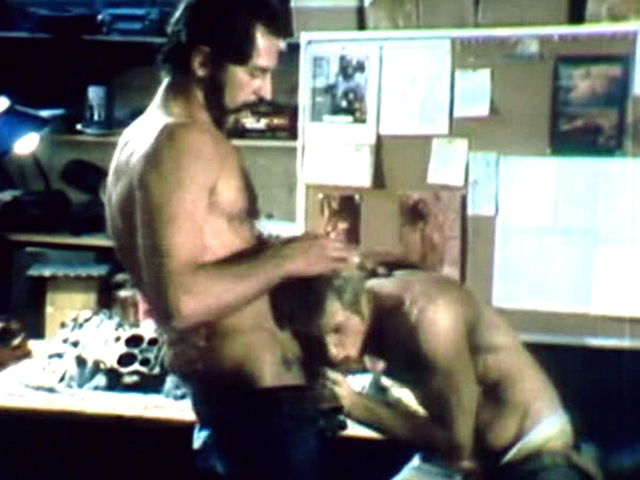 Jack Wrangler & Richard Locke in Kansas City Trucking Co. Scene 2 - Bromo