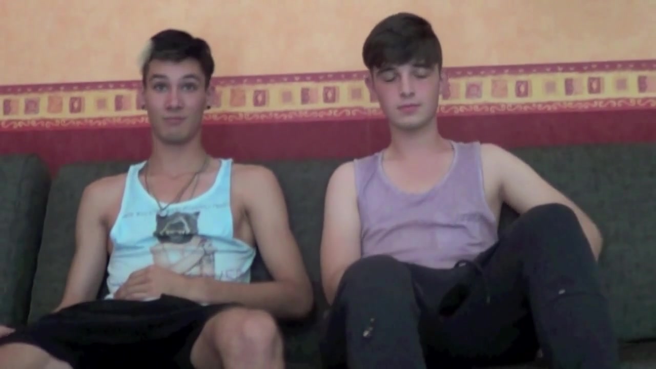 First sex gay experience for 2 sexy French twinks - CrunchBoy