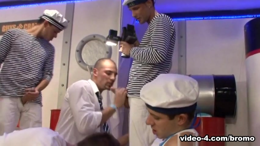 Chris Cool & David Loft & Eric Tomfor & Franco Gregorio in Guys Go Crazy #30: Shipwrecked Sluts Scene 1 - Bromo