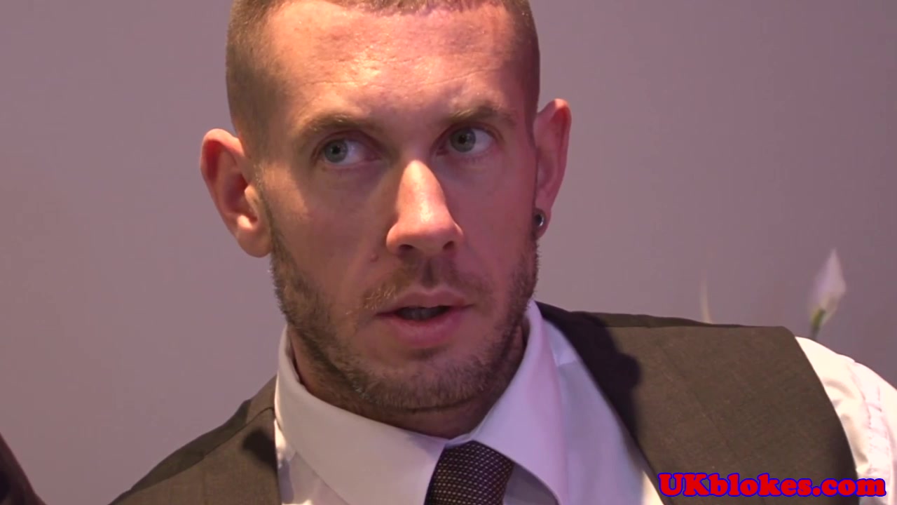British hunk asshole fingered and fucked