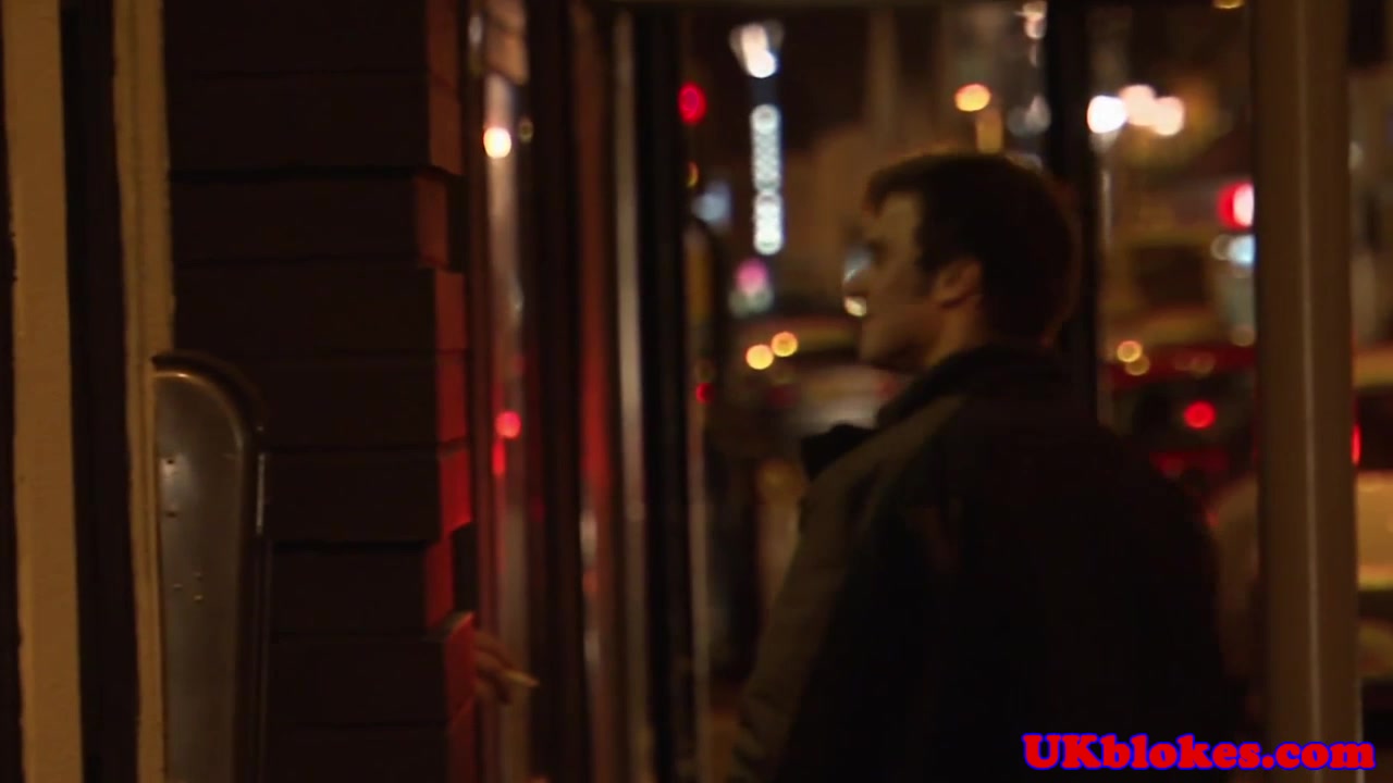 Uk jock assfucked and facialed in bar
