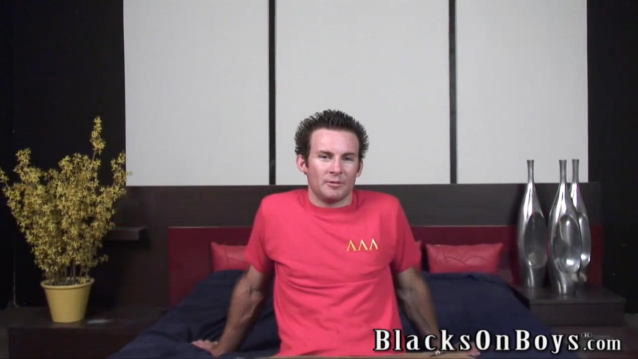 Lusty white guy returns for more black cocks