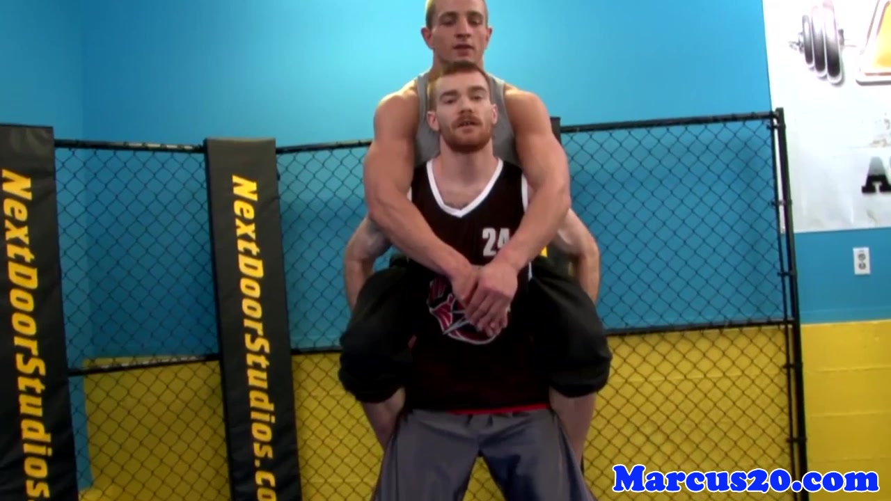 Buff bottom banged up the bum after rimjob