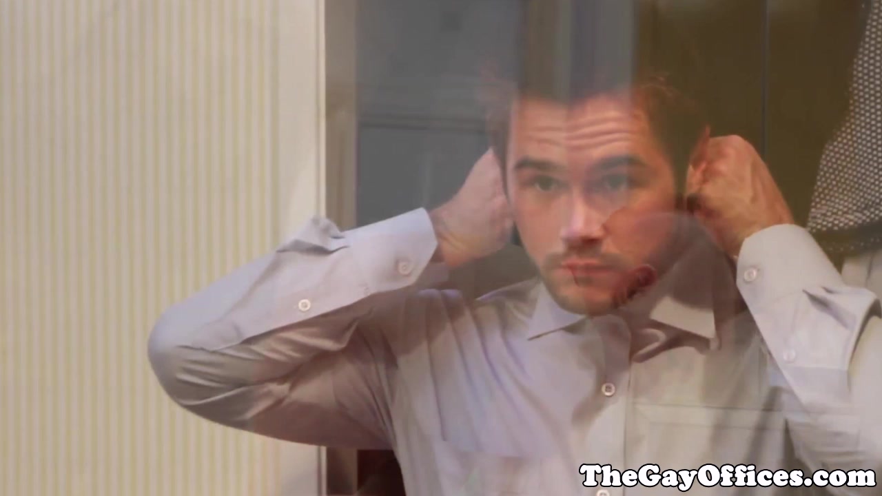Office hunks assfucking before work