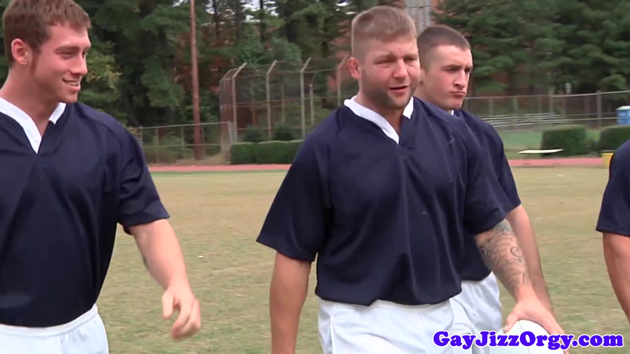 Sport hunks cumshot after jerking and fucking