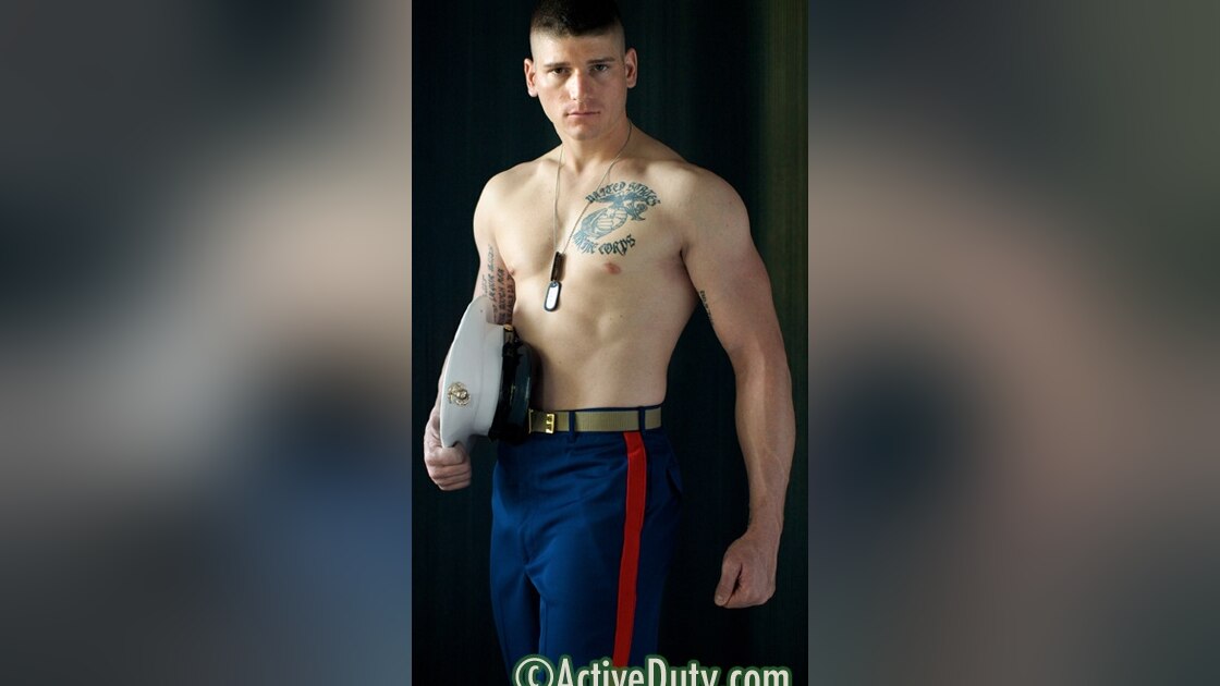 Dorian - Solo Military Porn Video