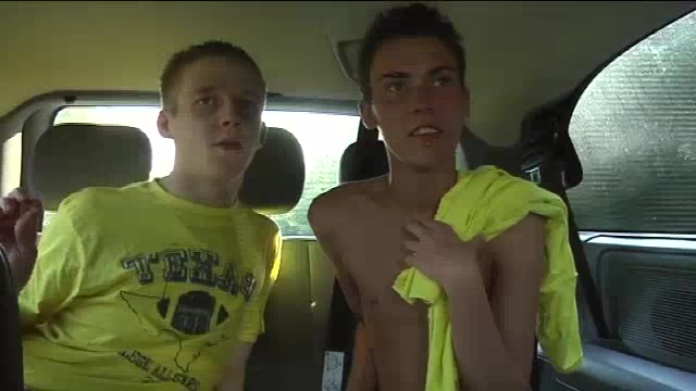Uk twinks toying horny young strangers ass