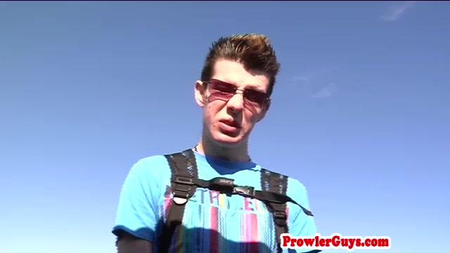 Uk twinks suck and fuck a curious stranger