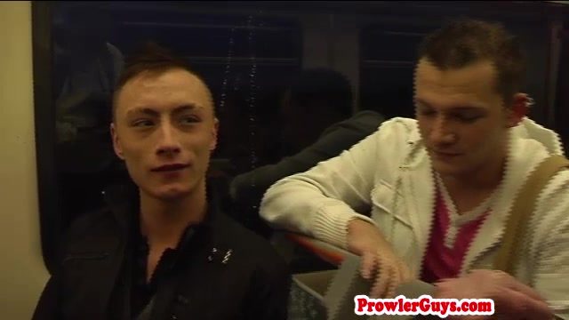 English baitboys spitroast lucky young lad