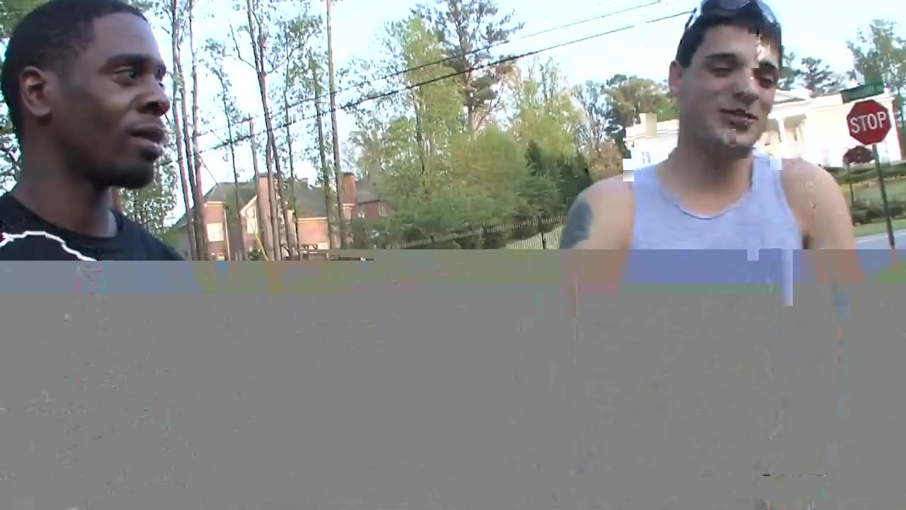 Nikola Jovovich Gets Fucked By Two Black Guys