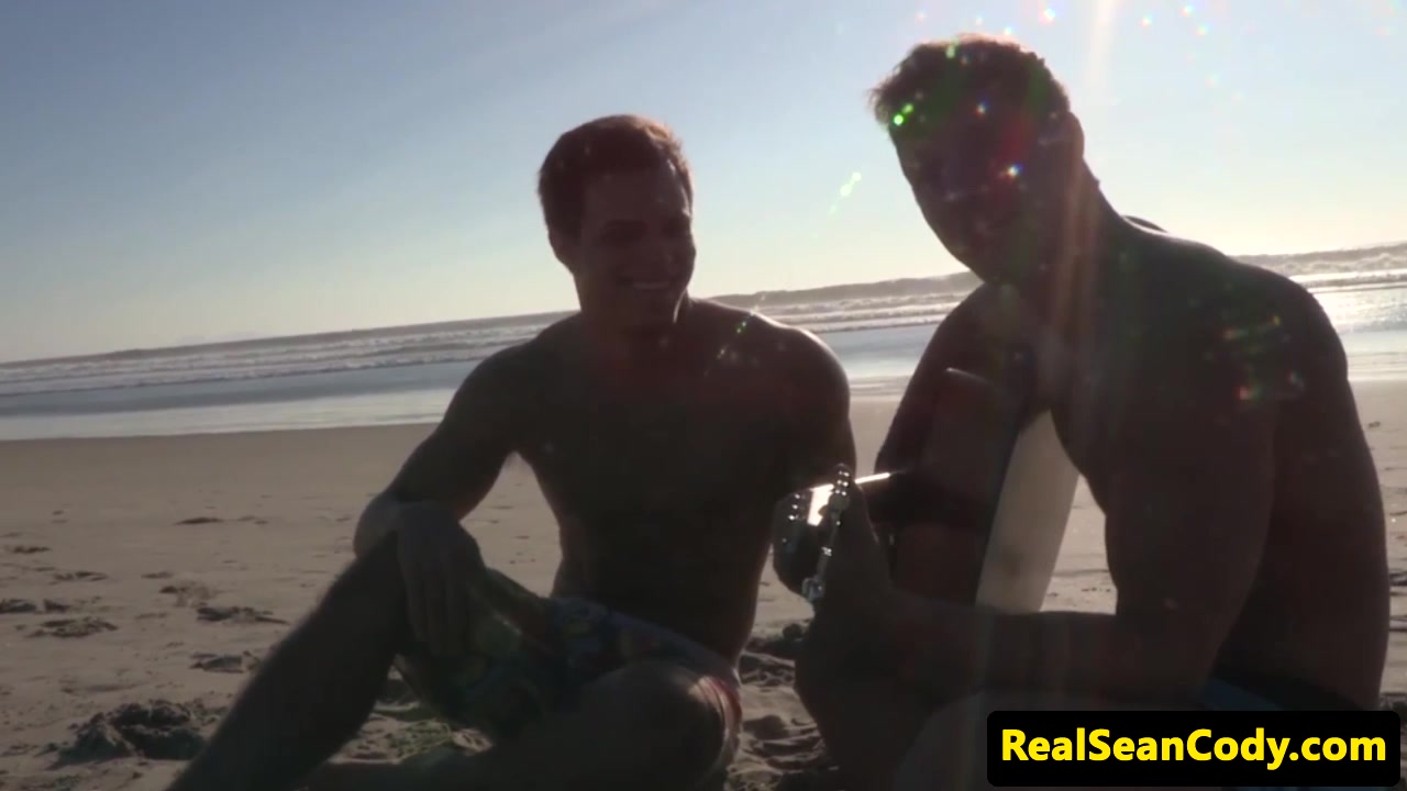 Kissing muscled hunks assfucking