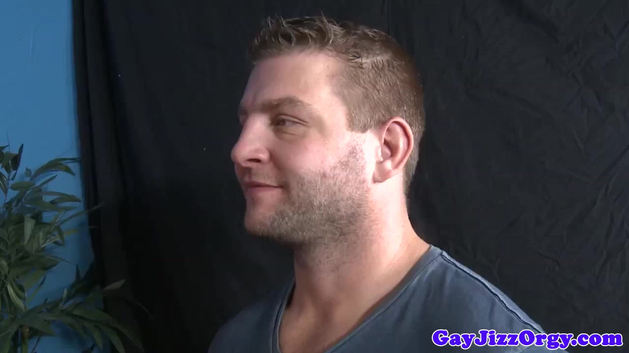 Cumshot loving studs in lockerroom ride cock
