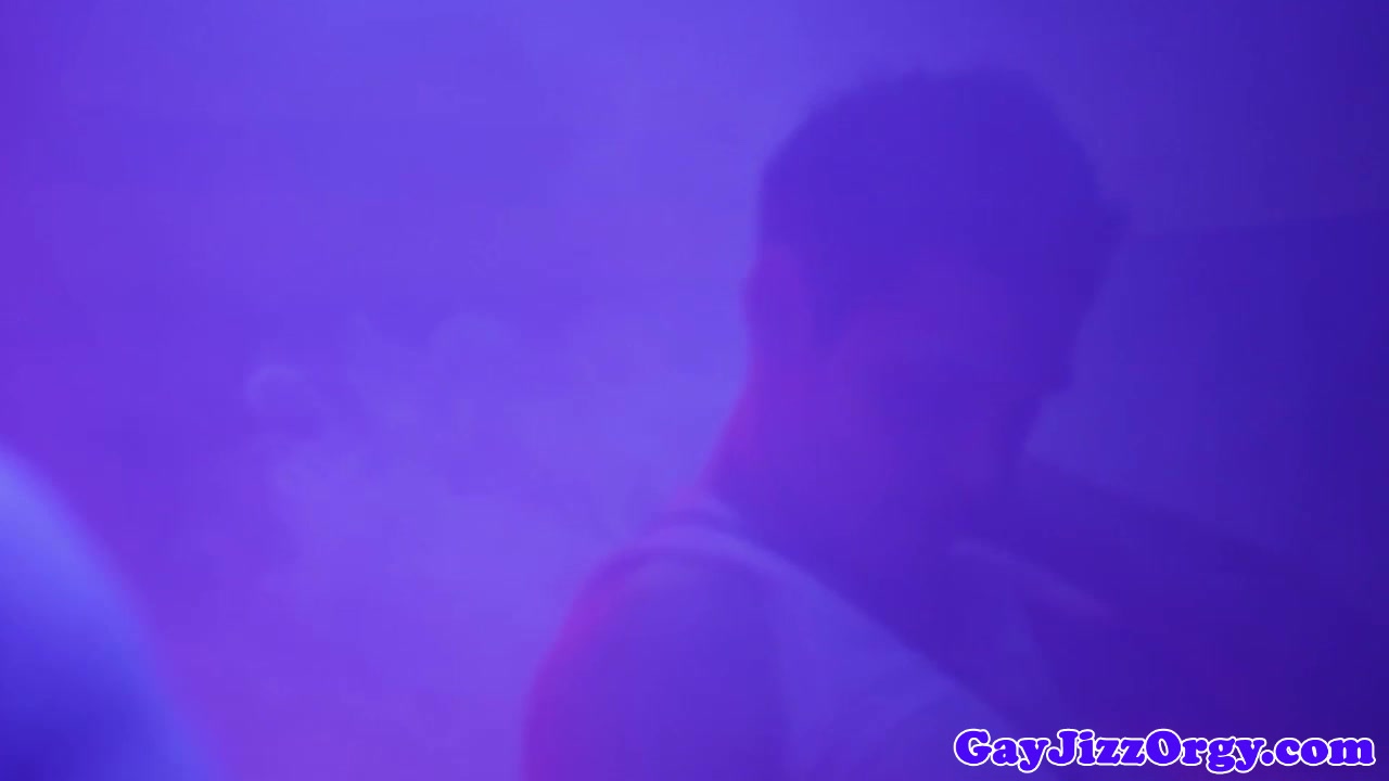 Cumshot jocks dancing before assfucking together
