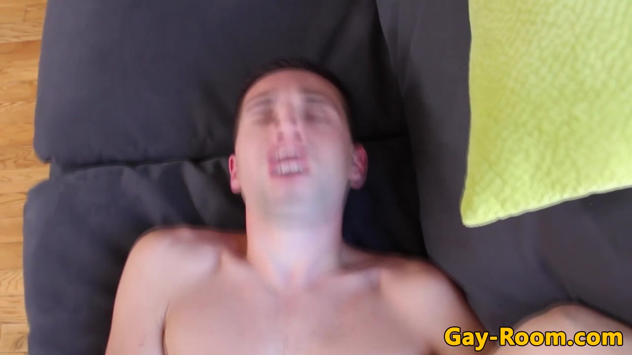 Twink doggystyle assfucked by injured roommate
