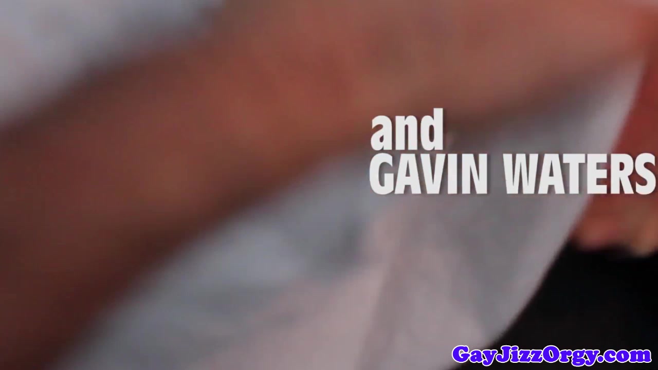 Groupsex hunks gangbanging lucky guy