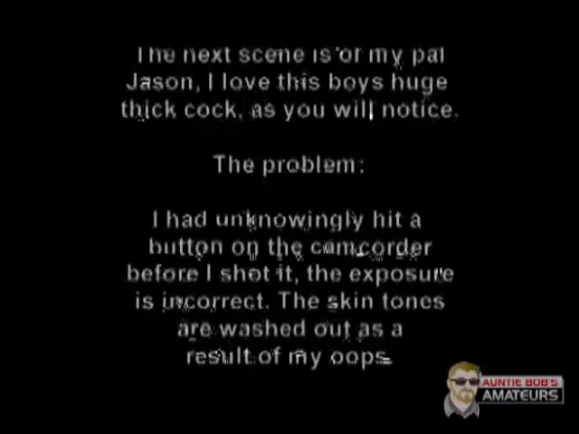 AuntieBob Video: Jason and Auntie Bob