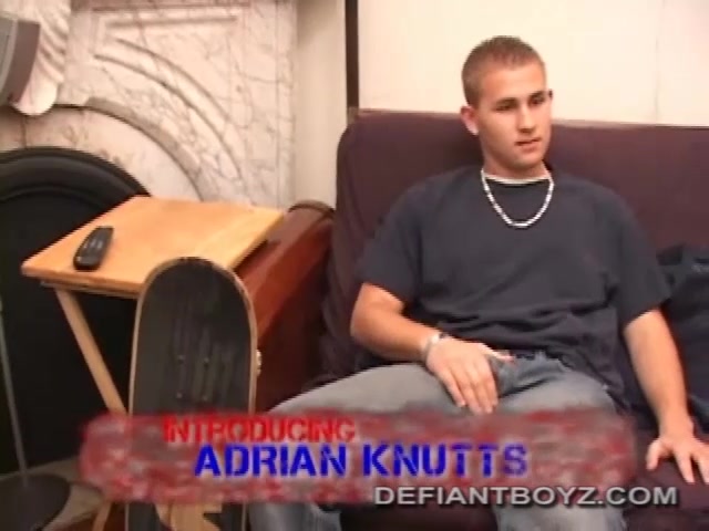Young Adrian Jacks Off