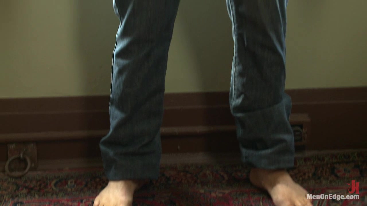 Super Hunk Andrew Blue Bound and Begging to Cum