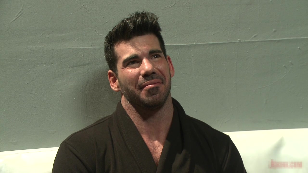 Bound in Public. Muscled DJ tied to the toilet and ass fucked in front of a horny crowd
