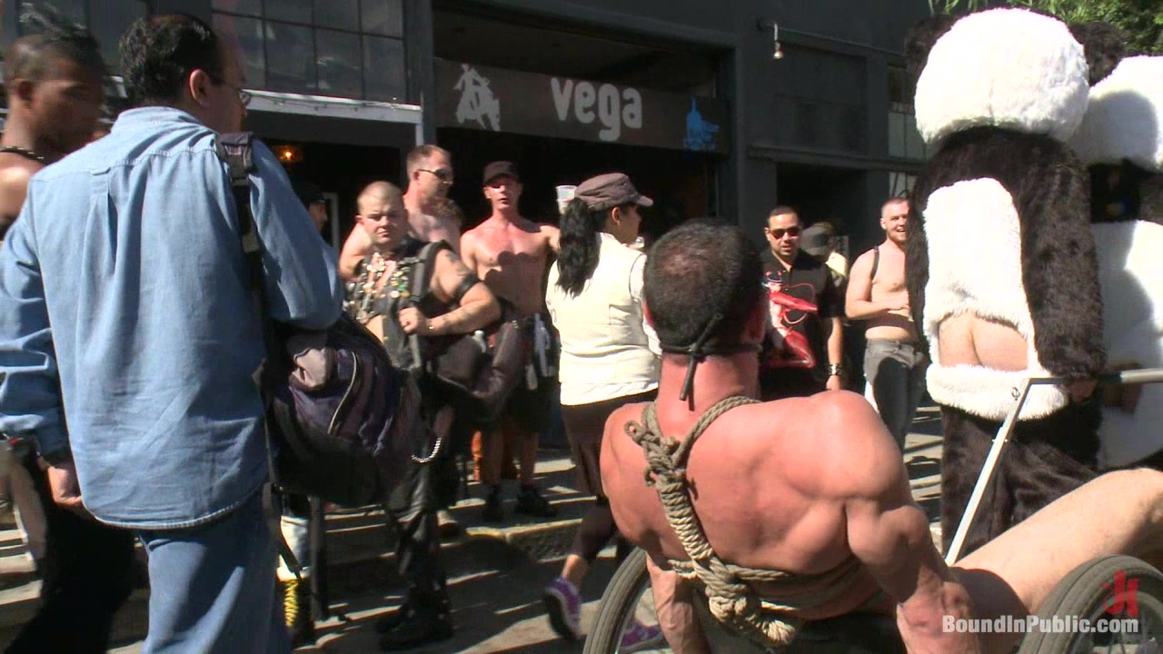 Bound in Public. Naked Pandas Trick or Treat Just in time for Halloween