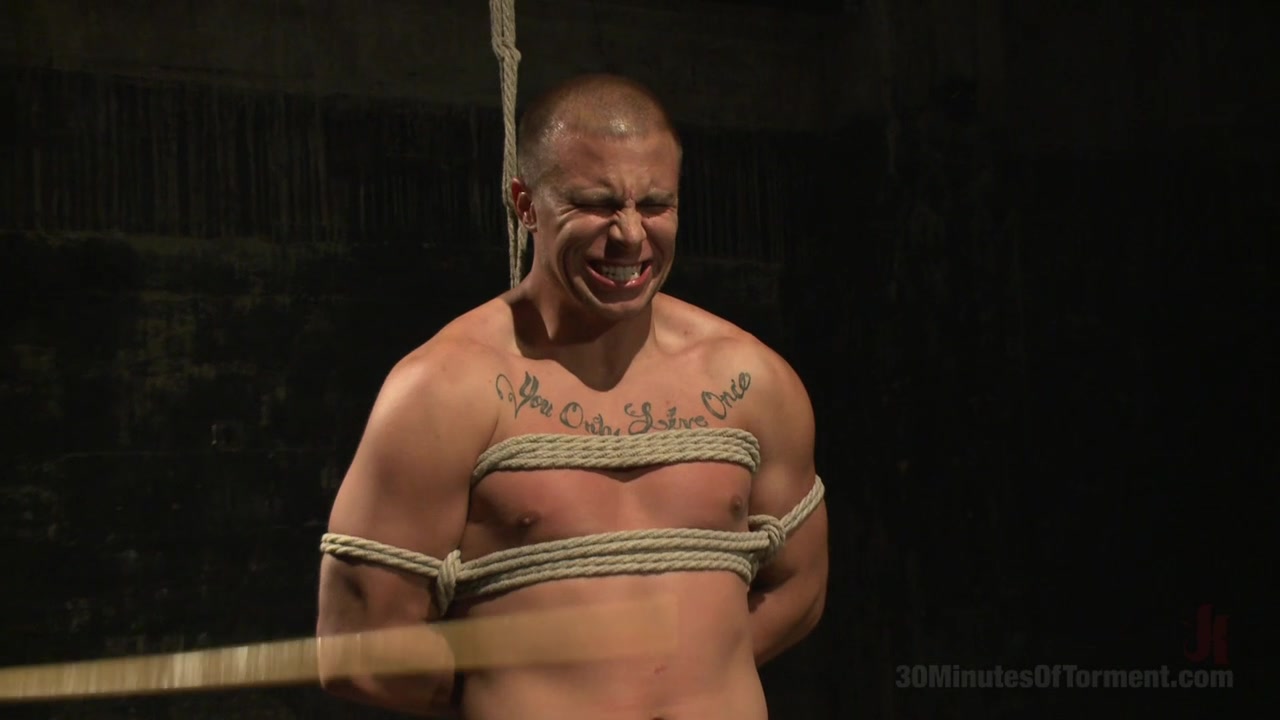 30 minutes Of Torment. Straight stud takes clover clamps to the balls