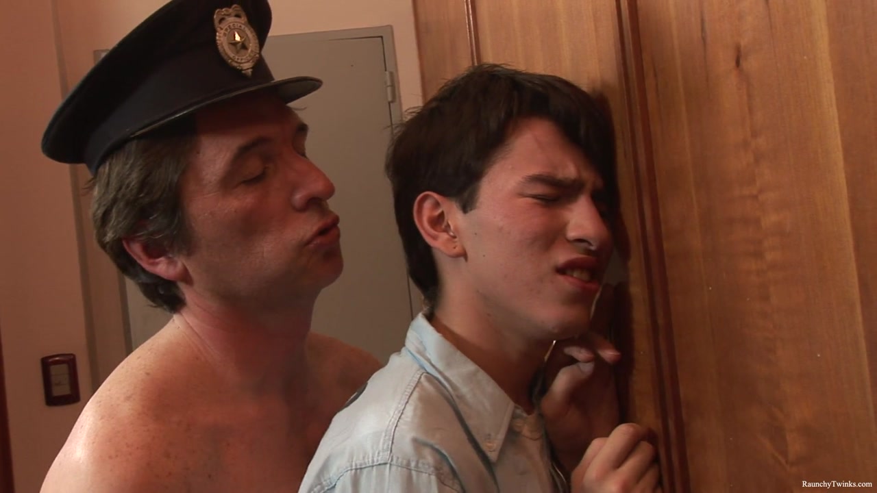 RaunchyTwinks Video: James Ryan Meets the Police