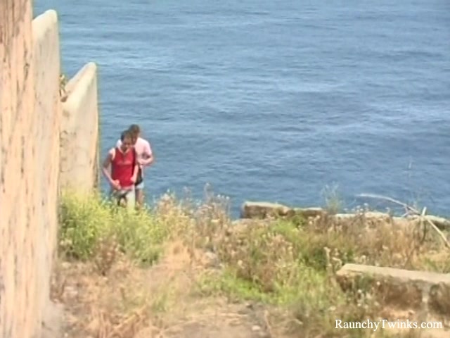 RaunchyTwinks Video: Oceanfront Pleasure