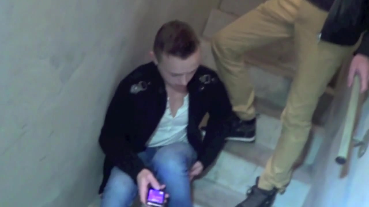 Twink fucked by straight hot in parking - CrunchBoy