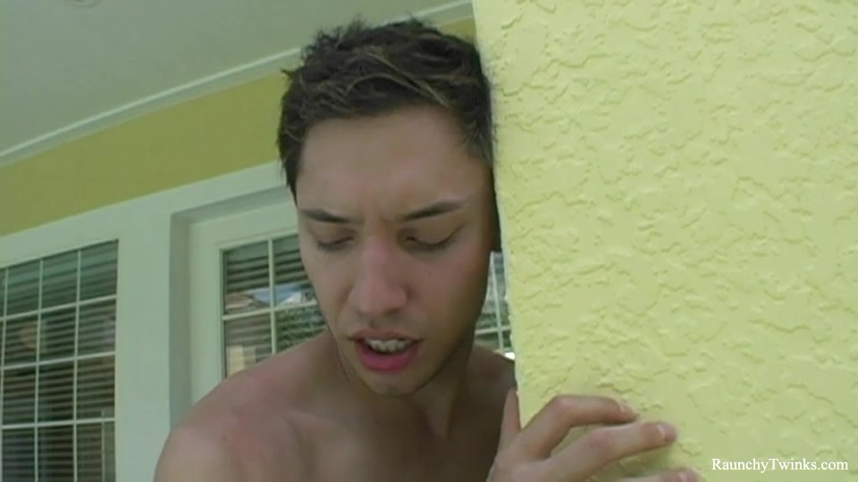 RaunchyTwinks Video: Jocob and Prince's pool bangin