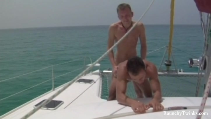 RaunchyTwinks Video: Sail Boat Screwing