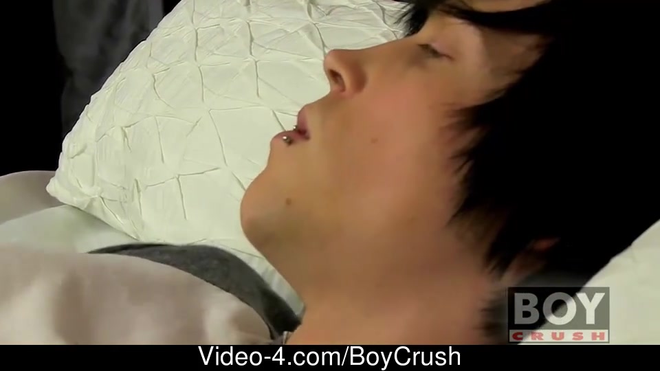 Tight gay asshole stretched with big toy solo