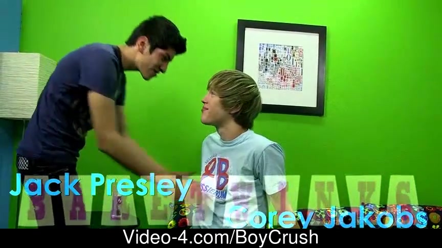Golden-Haired hotty Corey Jakobs acquires raw and frisky with Latino twink Jack Presley