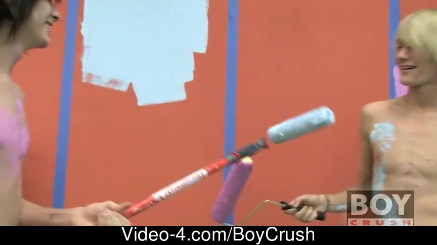 Miles and Preston try to acquire some painting done but dont acquire near as much on the wall as they do on every other