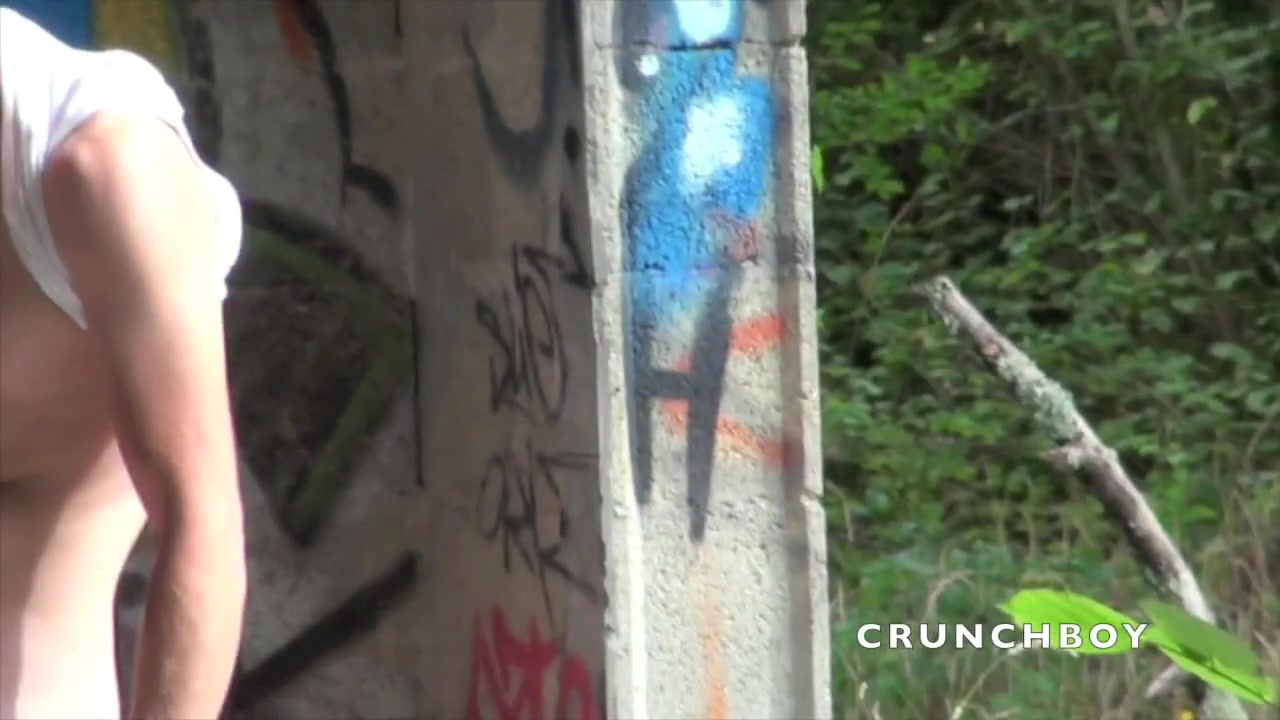 Twink fucked by straight stud outdoor - CrunchBoy