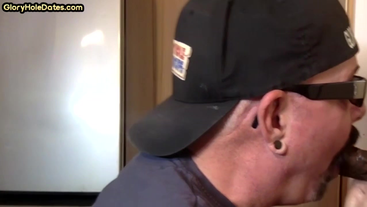 IR gaydaddy assfucked by hard black penis after gloryhole BJ