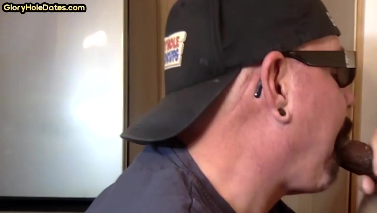 IR gaydaddy assfucked by hard black penis after gloryhole BJ