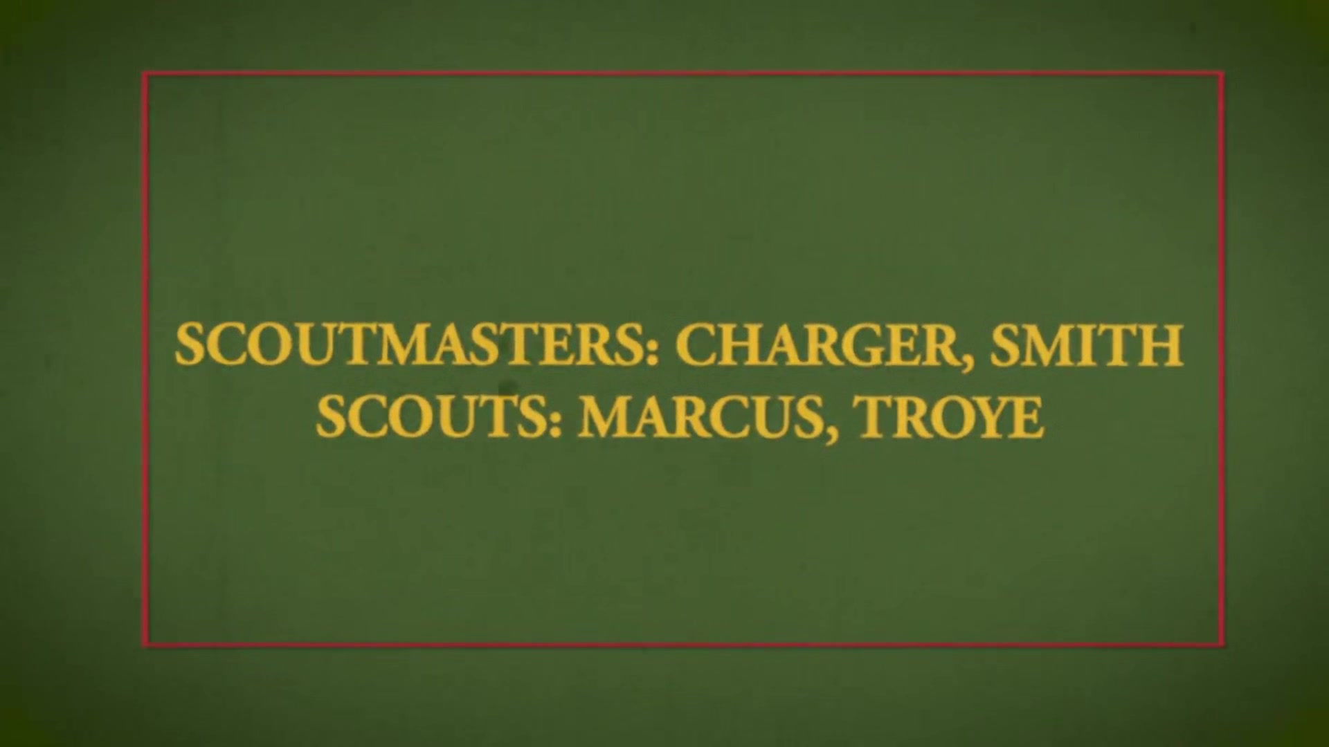 TROOP TIME Chapter 13 - Follow By Example
