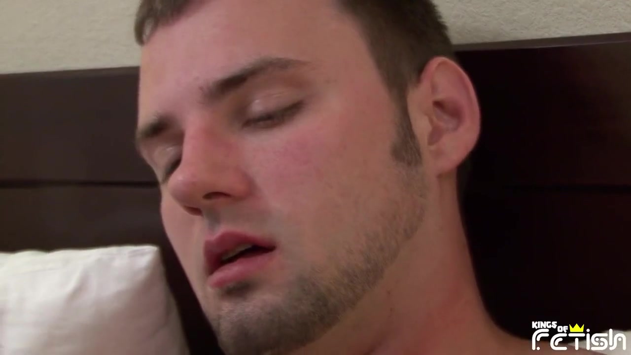 Horny guy gets his ass banged deep by his friend with big dick on the bed
