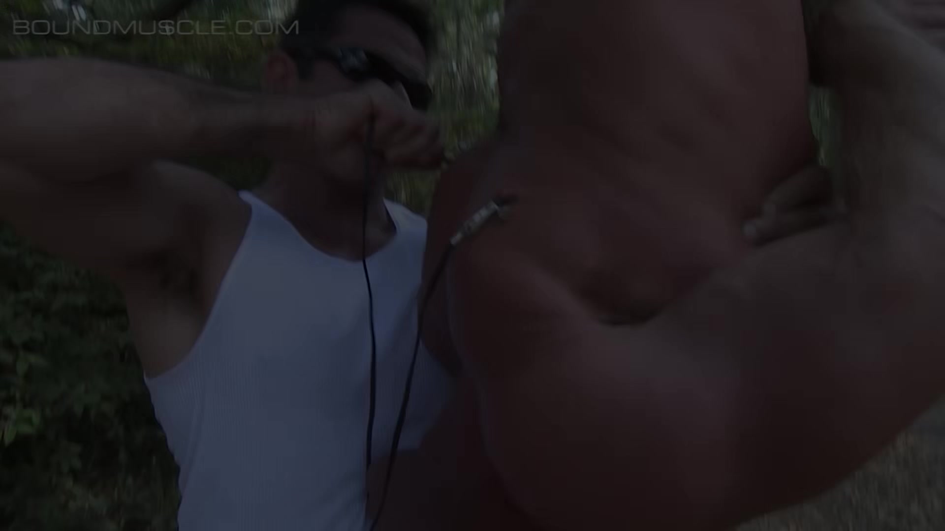 Huge Jock Gets The Nipple Treatment From Mulengro
