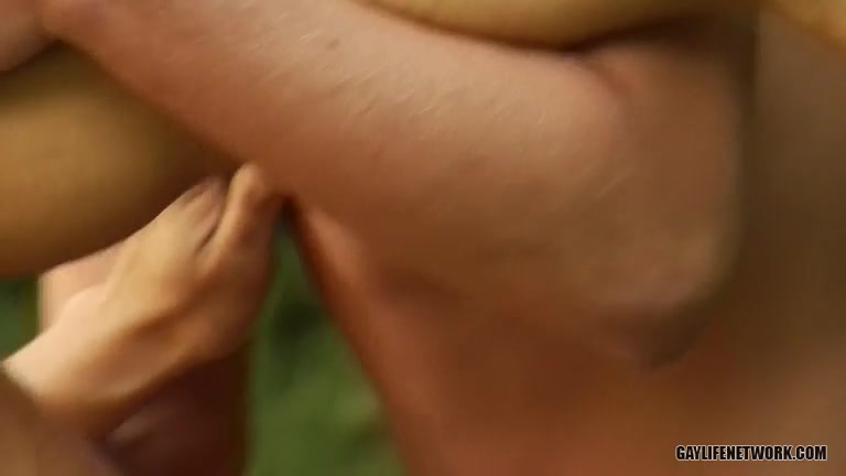 Swapping Naked Cocks In The Sun - Chris Hollander & Danton Gary