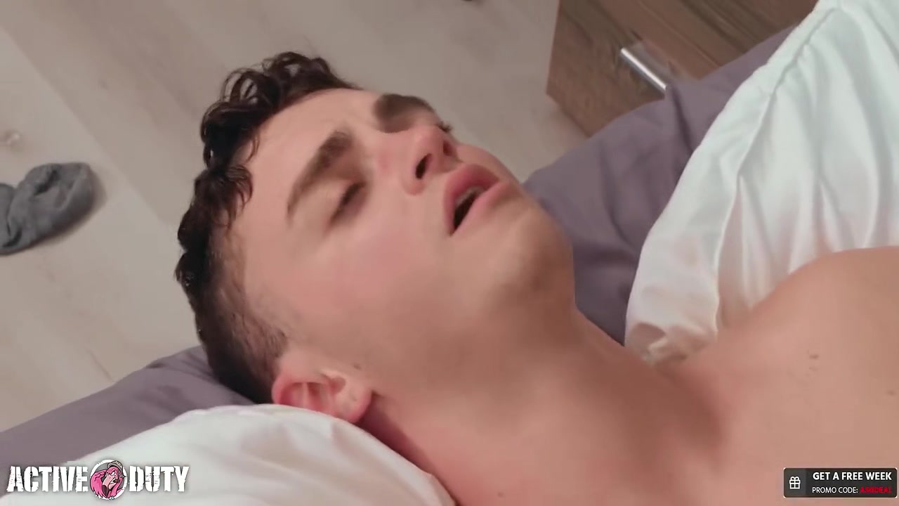 Fresh Hunk Recruit Drilled By Giant Cocked Stud