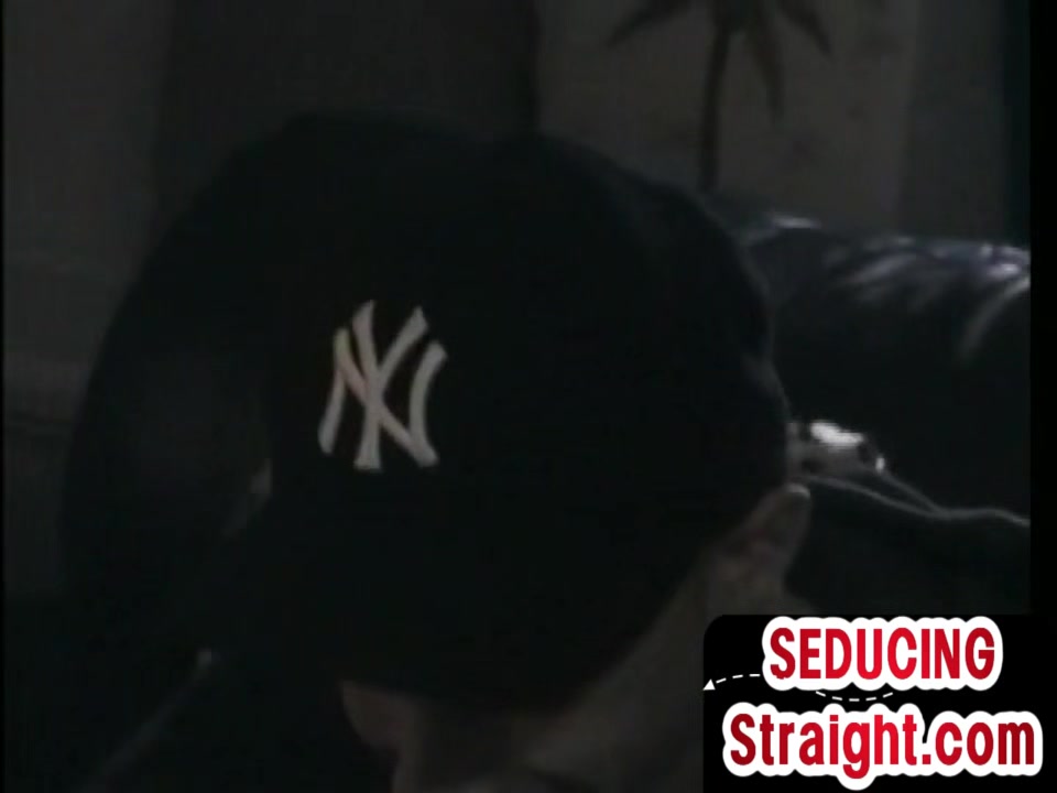 Real homemade str8 stud got BJ after oiling his cock